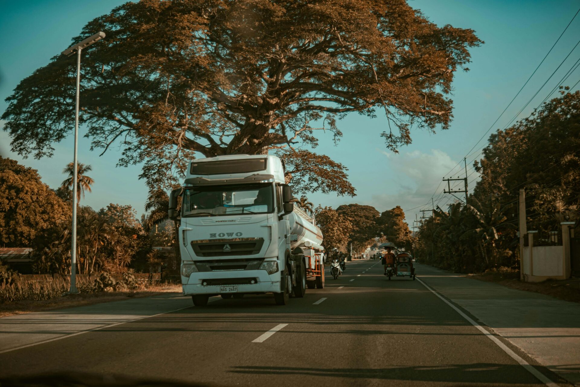 camión con croma old